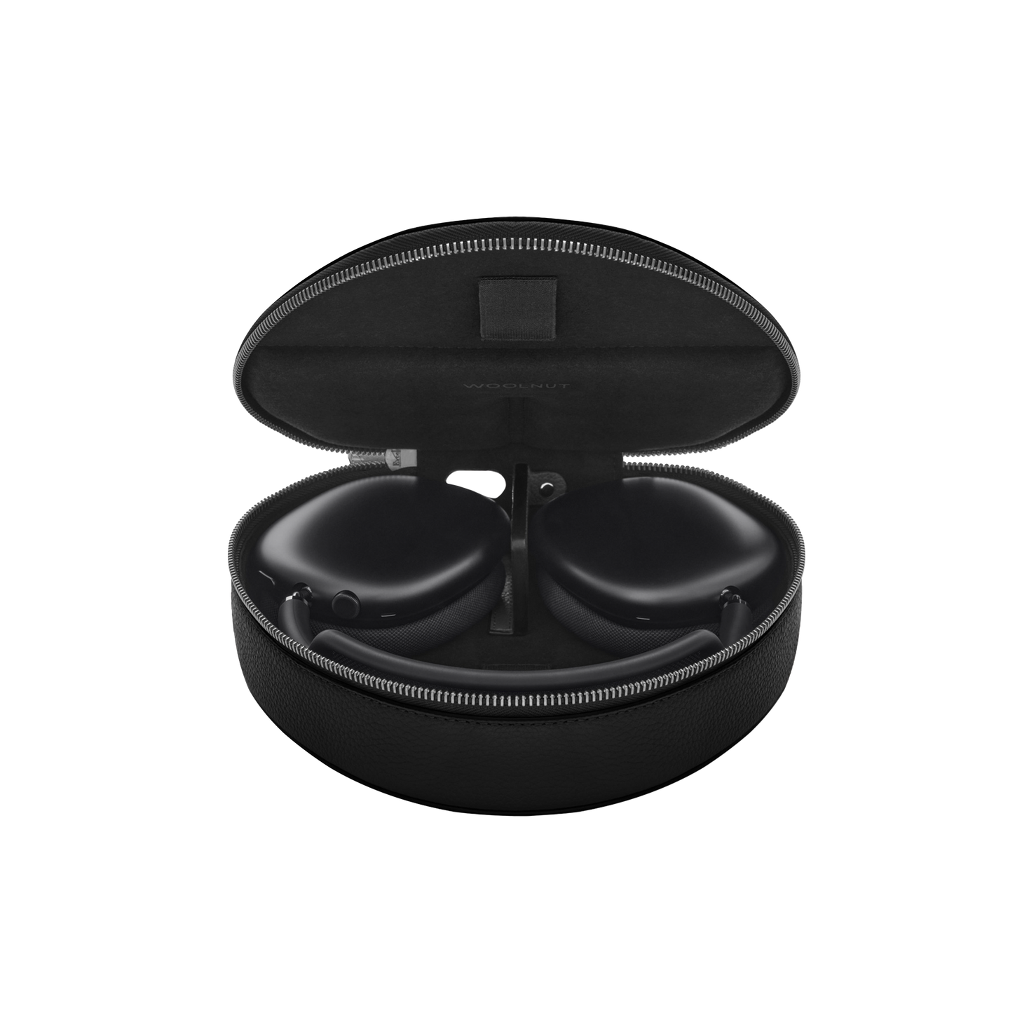 Woolnut Leather Case for AirPods Max - Black