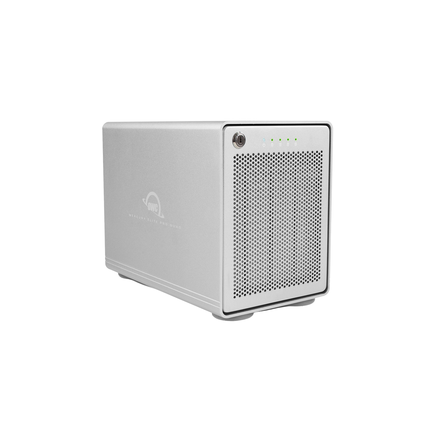 OWC 80TB HDD Mercury Elite Pro Quad Four-Drive USB 3.2 External Storage Solution with SoftRAID