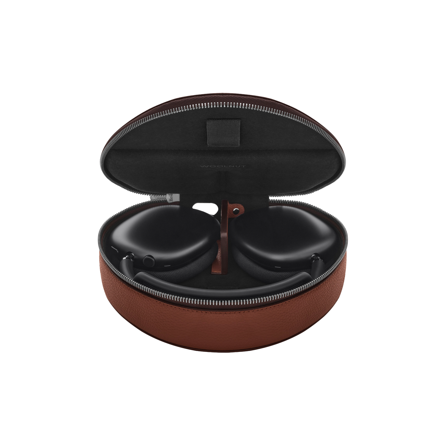 Woolnut Leather Case for AirPods Max - Cognac