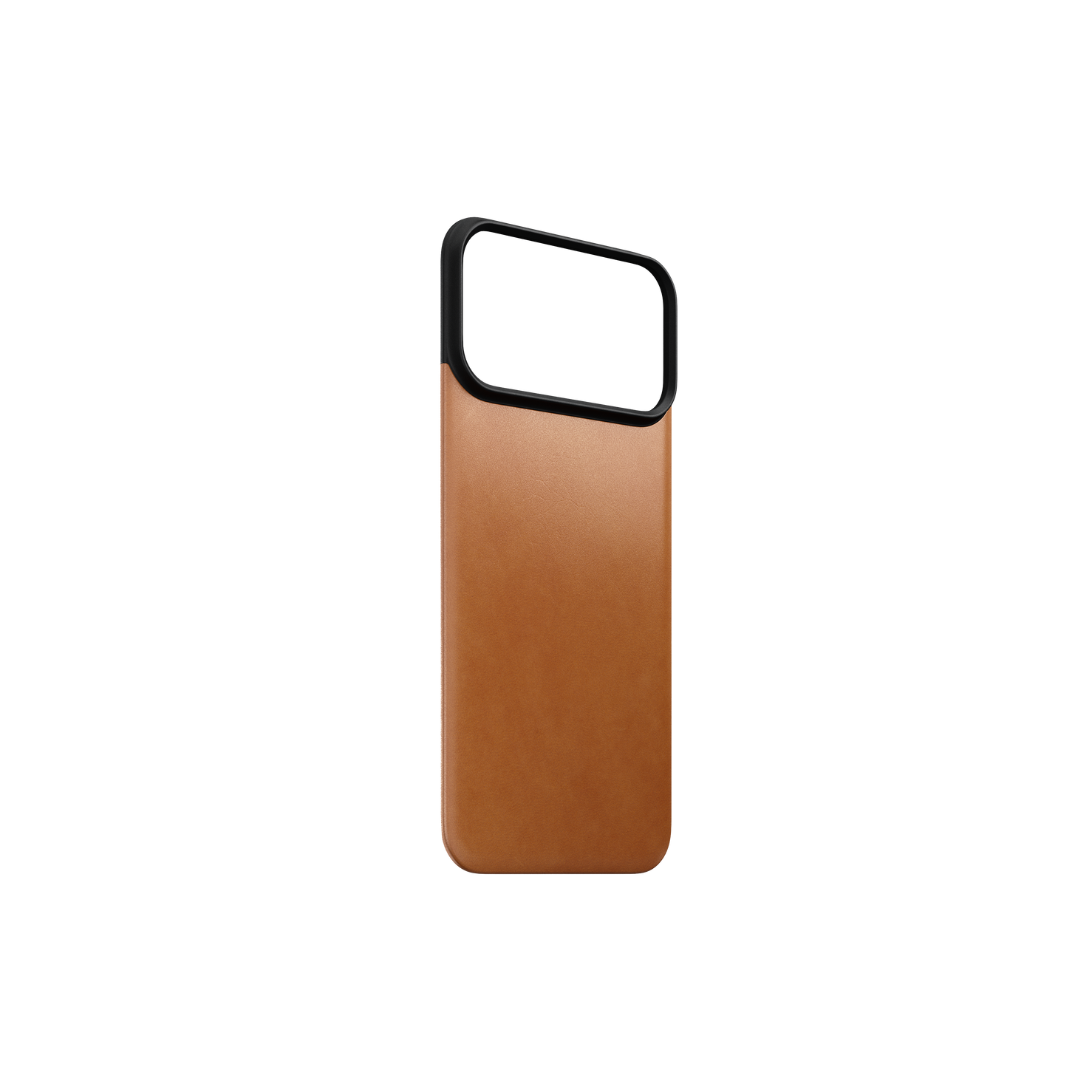 Nomad Magnetic Back with Horween Leather for iPhone 18 Pro Max - Saddle