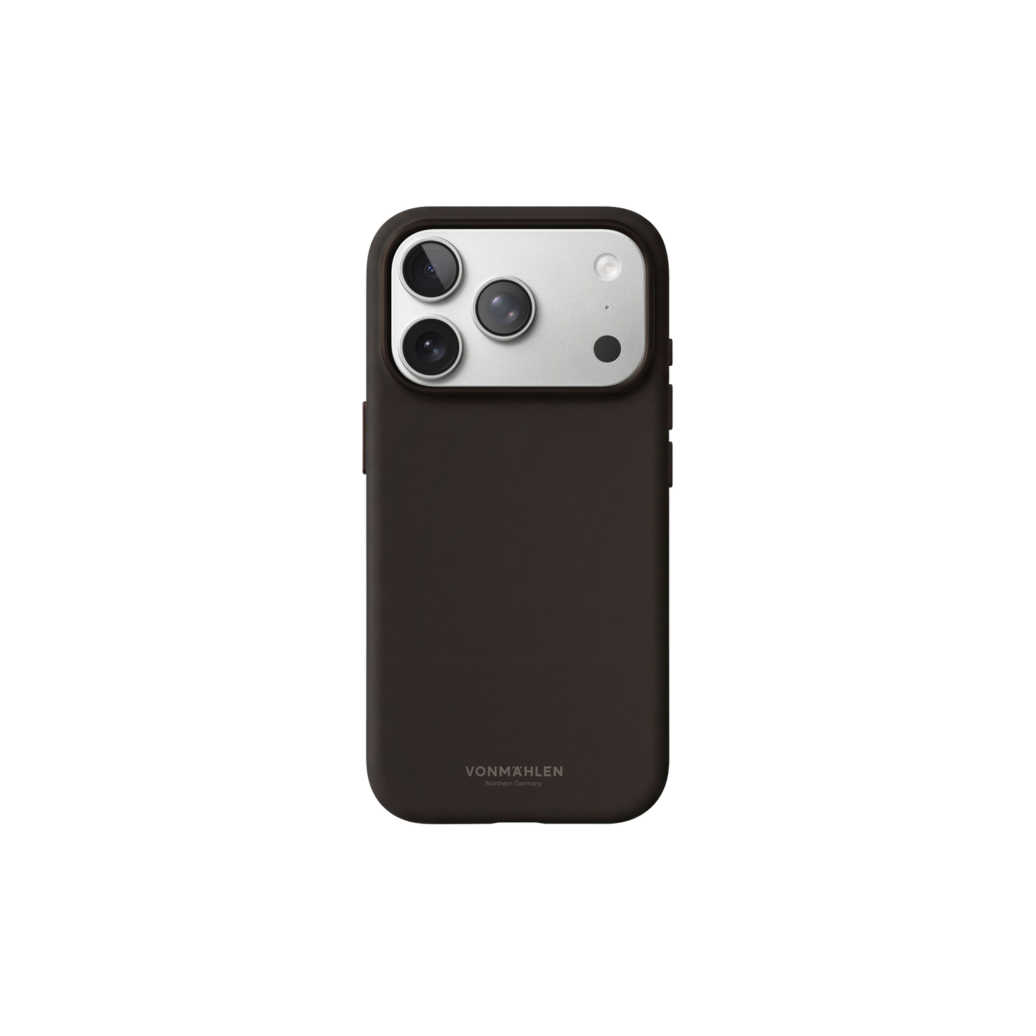 Vonmaehlen Soft Silicone Case for iPhone 18 Pro Max - Brown