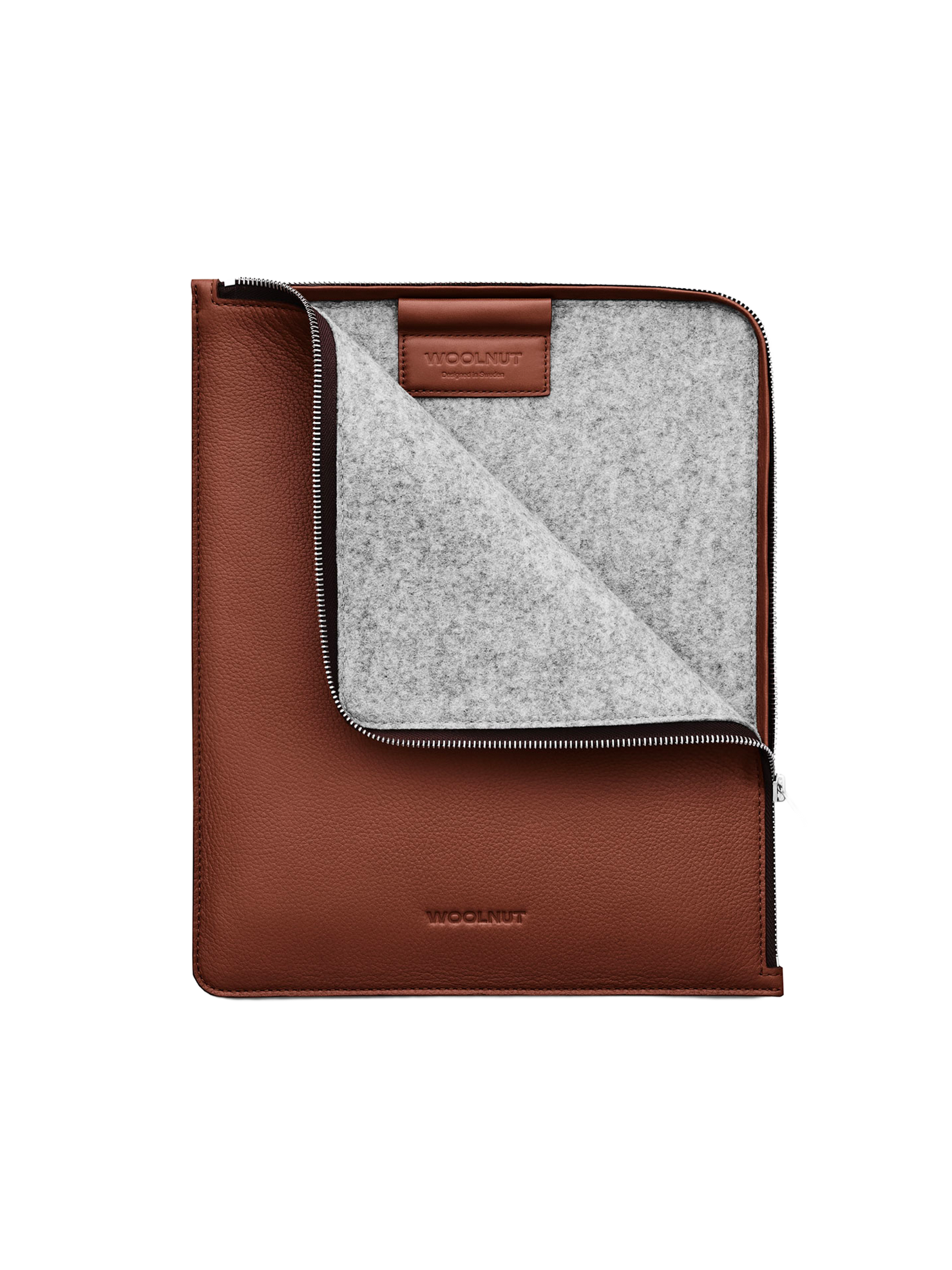 Woolnut Leather Folio for 13-inch iPad Pro & Air - Cognac