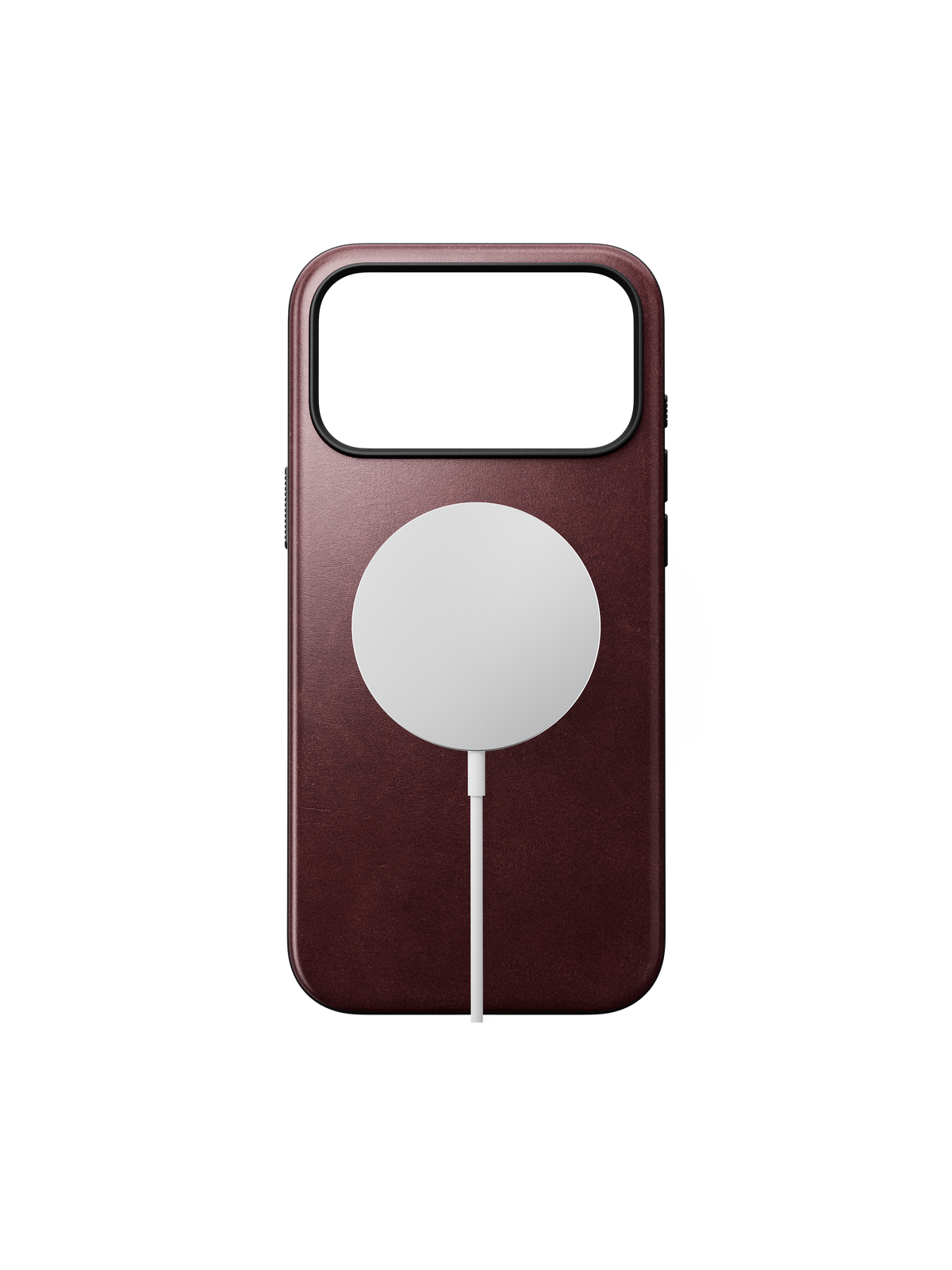 Nomad Modern Case with Horween Leather for iPhone 18 Pro Max - Burgundy