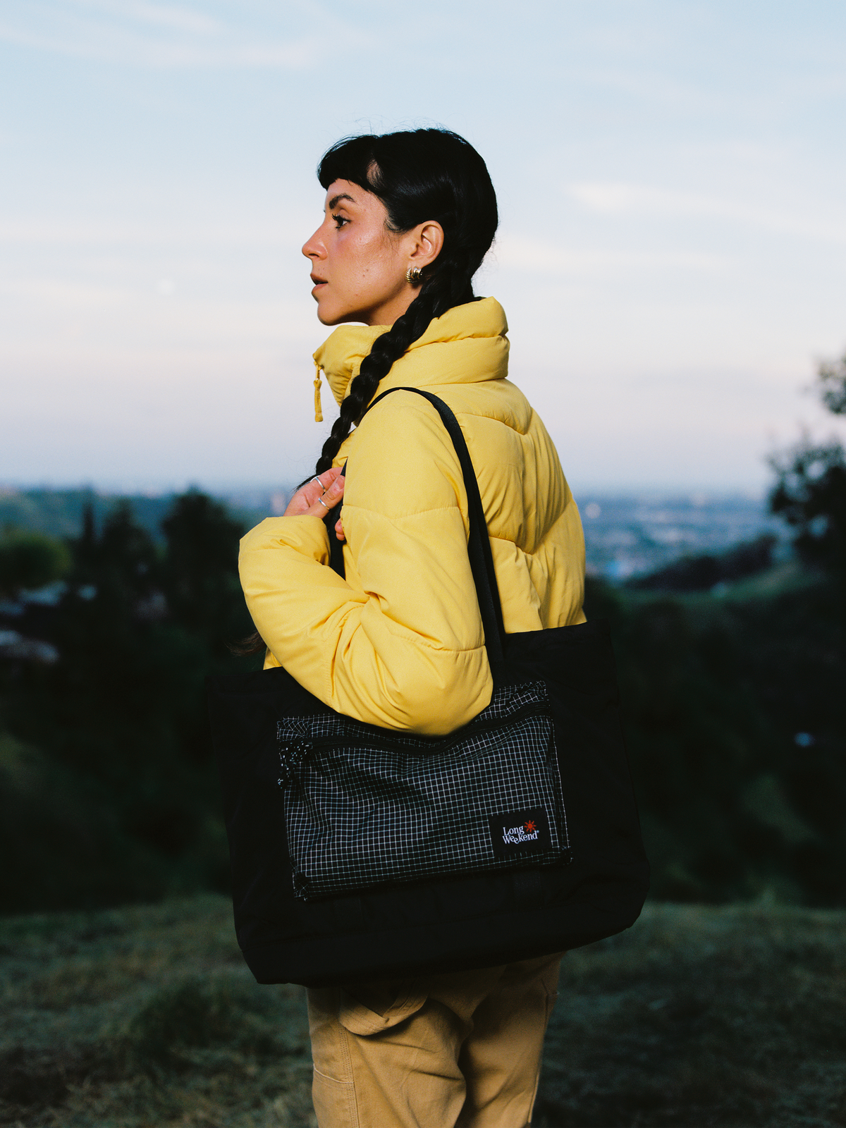 Long Weekend Beacon Tote - Black