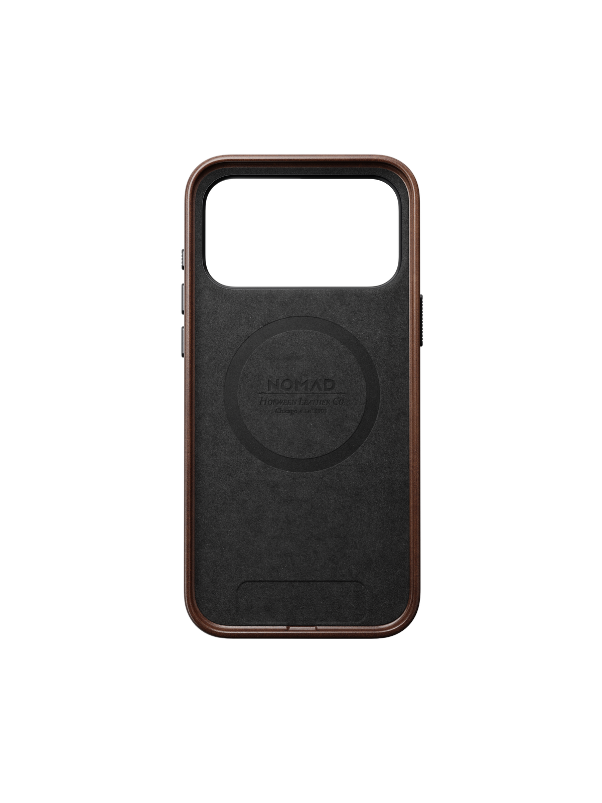 Nomad Traditional Case with Horween Leather for iPhone 18 Pro Max - Rustic Brown