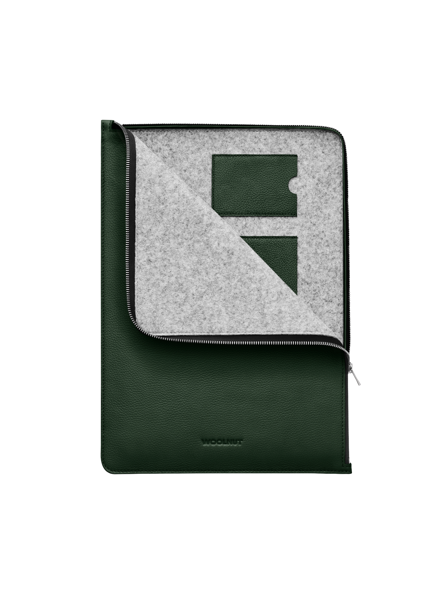 Woolnut Leather Folio for 16-inch MacBook Pro - Green
