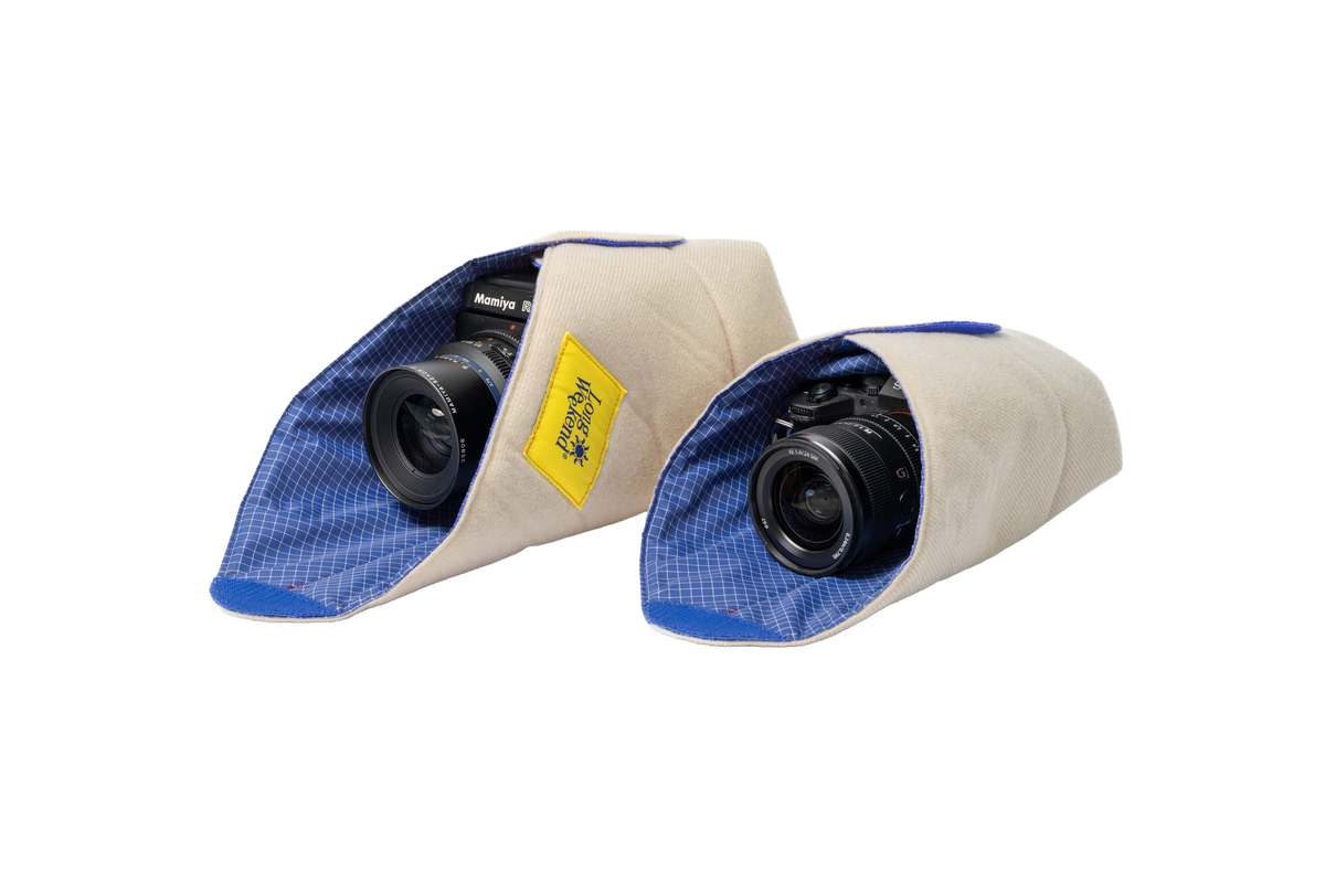 Long Weekend Padded Camera Wrap - 19 x 19-inch - Creme Multi