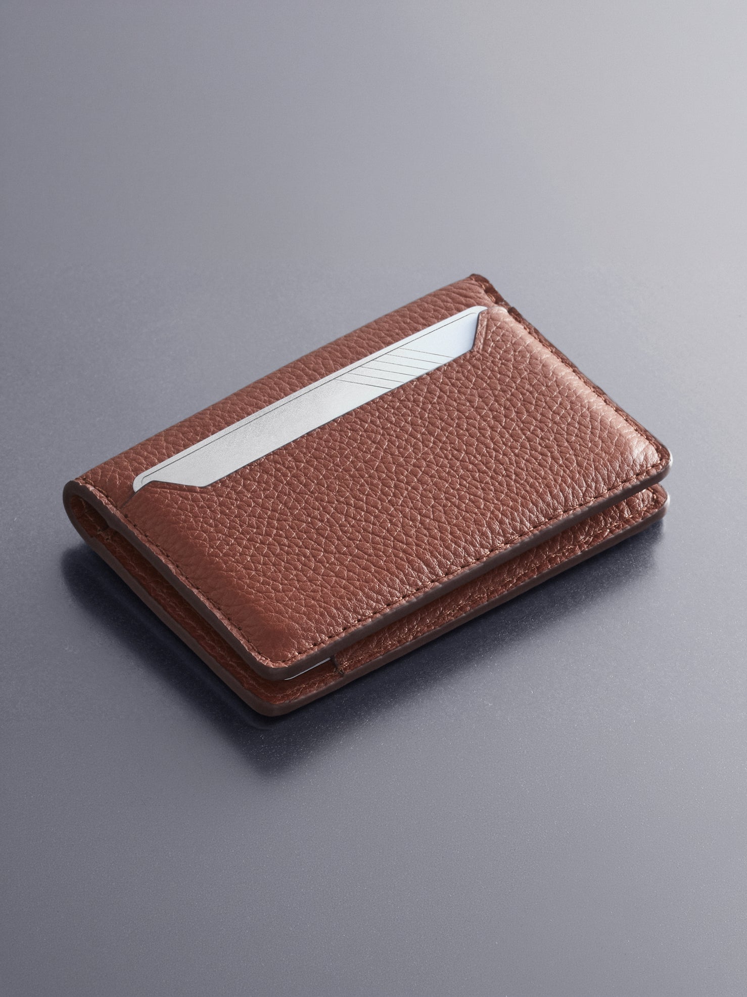 Woolnut Leather Wallet - Cognac