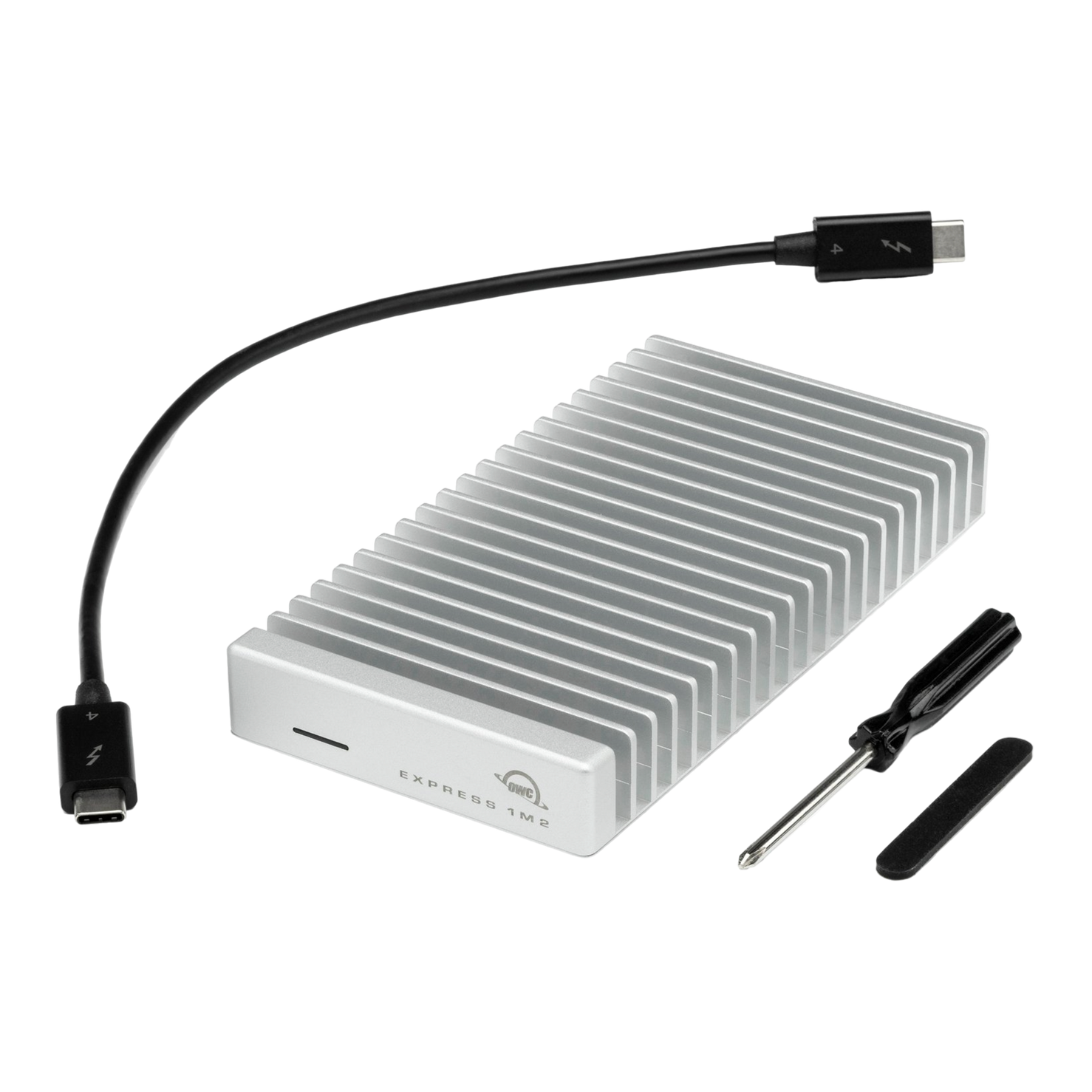 OWC Express 1M2 USB4 (40Gb/s) Bus-Powered Portable Storage Solution - 8TB NVMe SSD