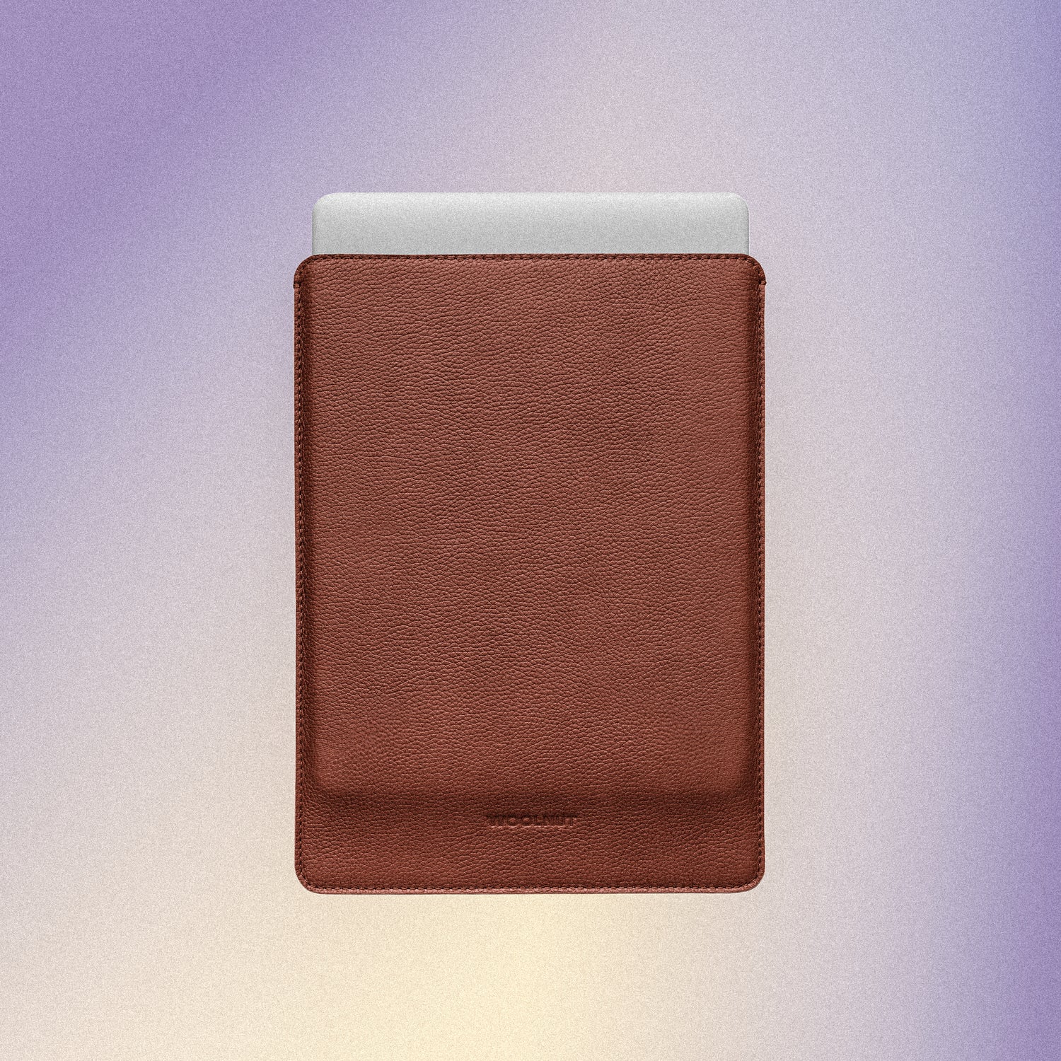 Woolnut Leather Sleeve for 13-inch MacBook Pro & Air - Cognac