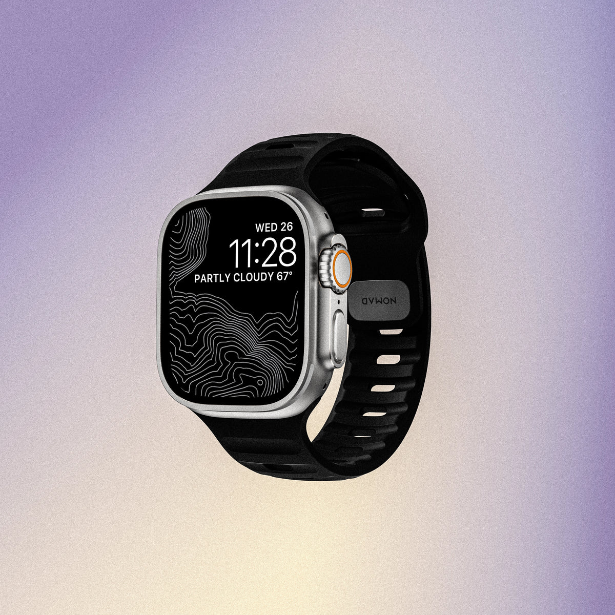 Nomad Sport Band V2 - 46/49mm - Carbon Black