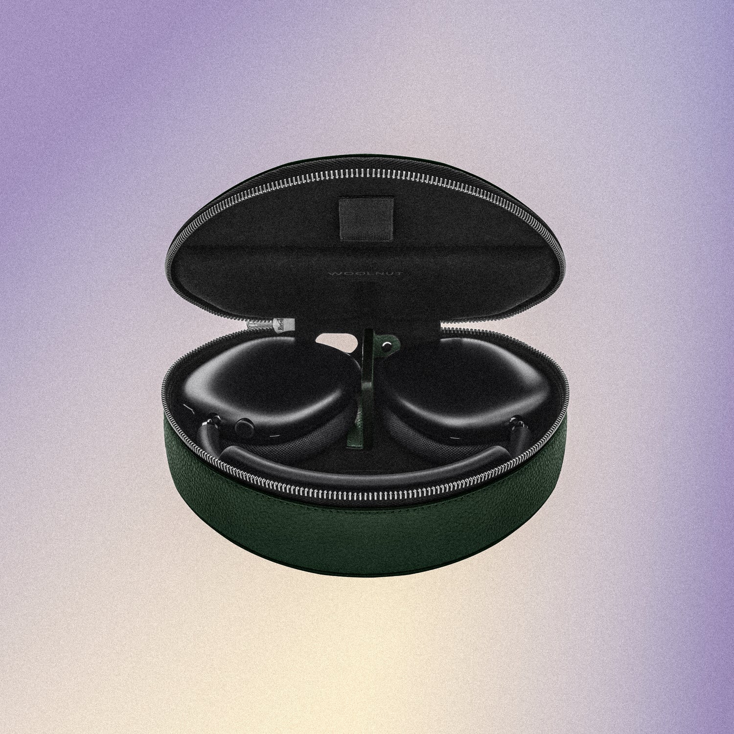Woolnut Leather Case for AirPods Max - Green