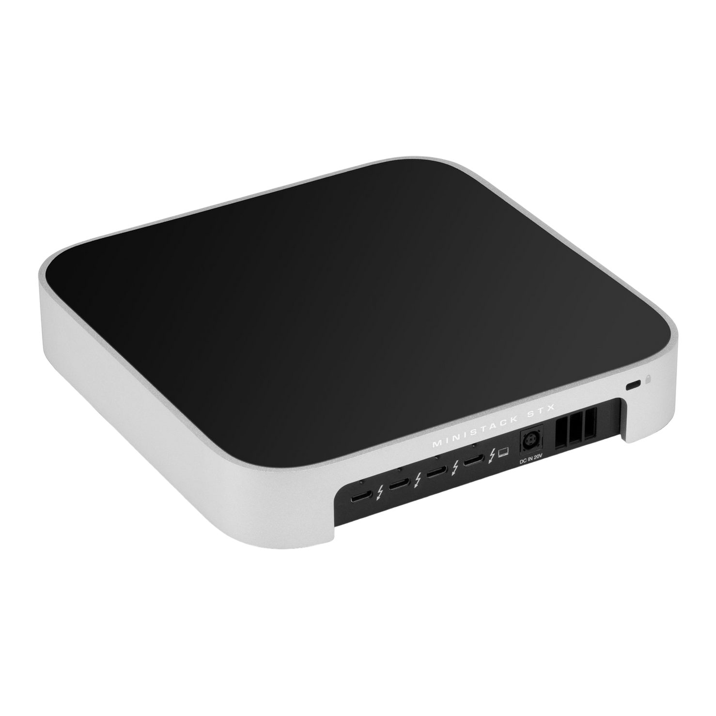 OWC miniStack STX Enclosure & Thunderbolt Hub - Silver