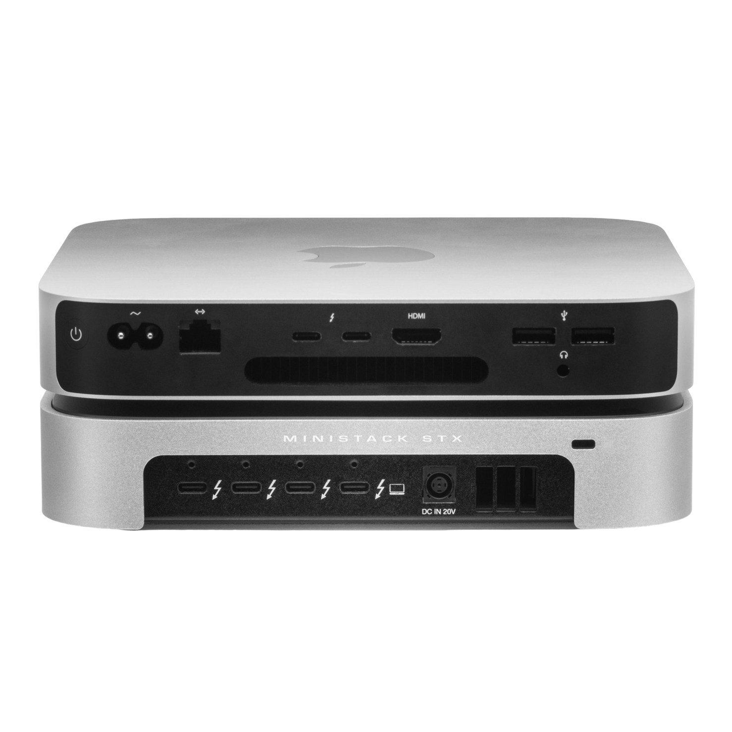OWC miniStack STX Enclosure & Thunderbolt Hub - Silver