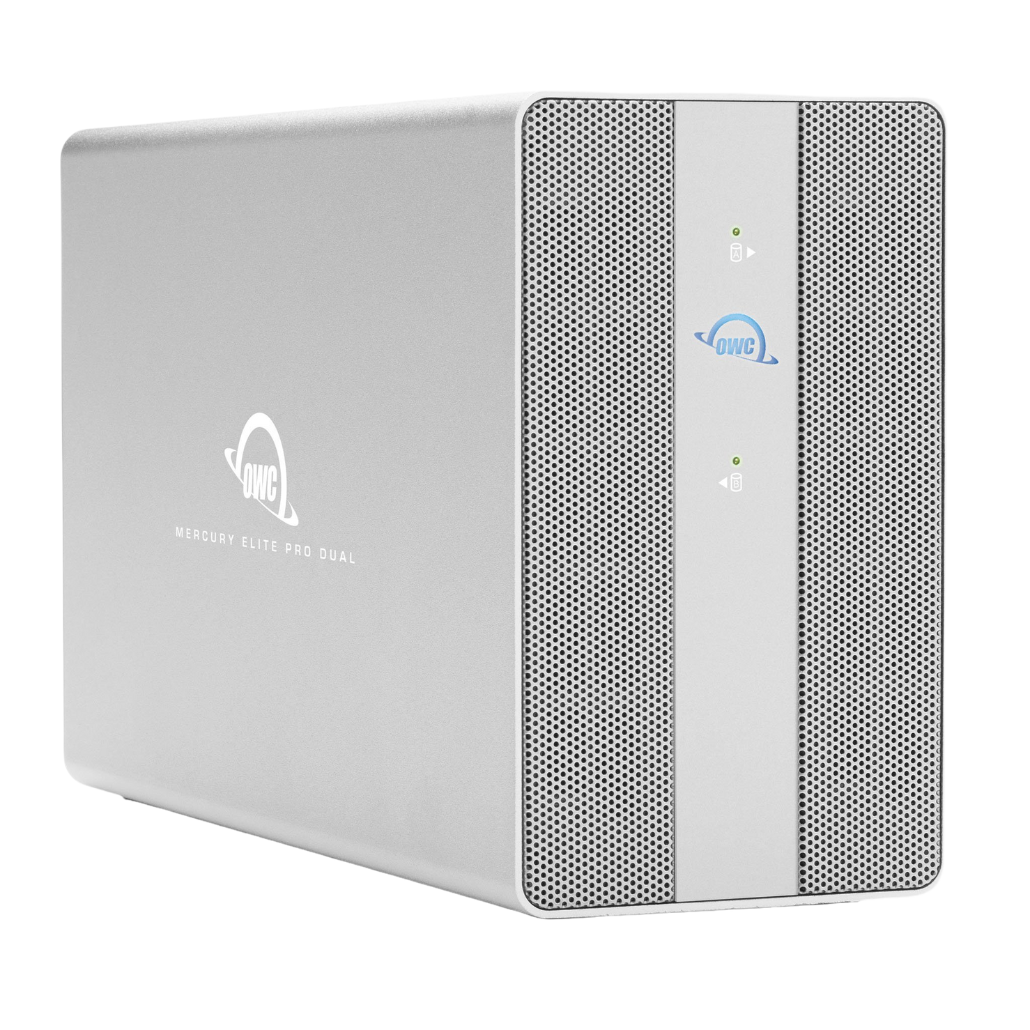 OWC Mercury Elite Pro Dual External Storage Enclosure with 3-Port USB Hub