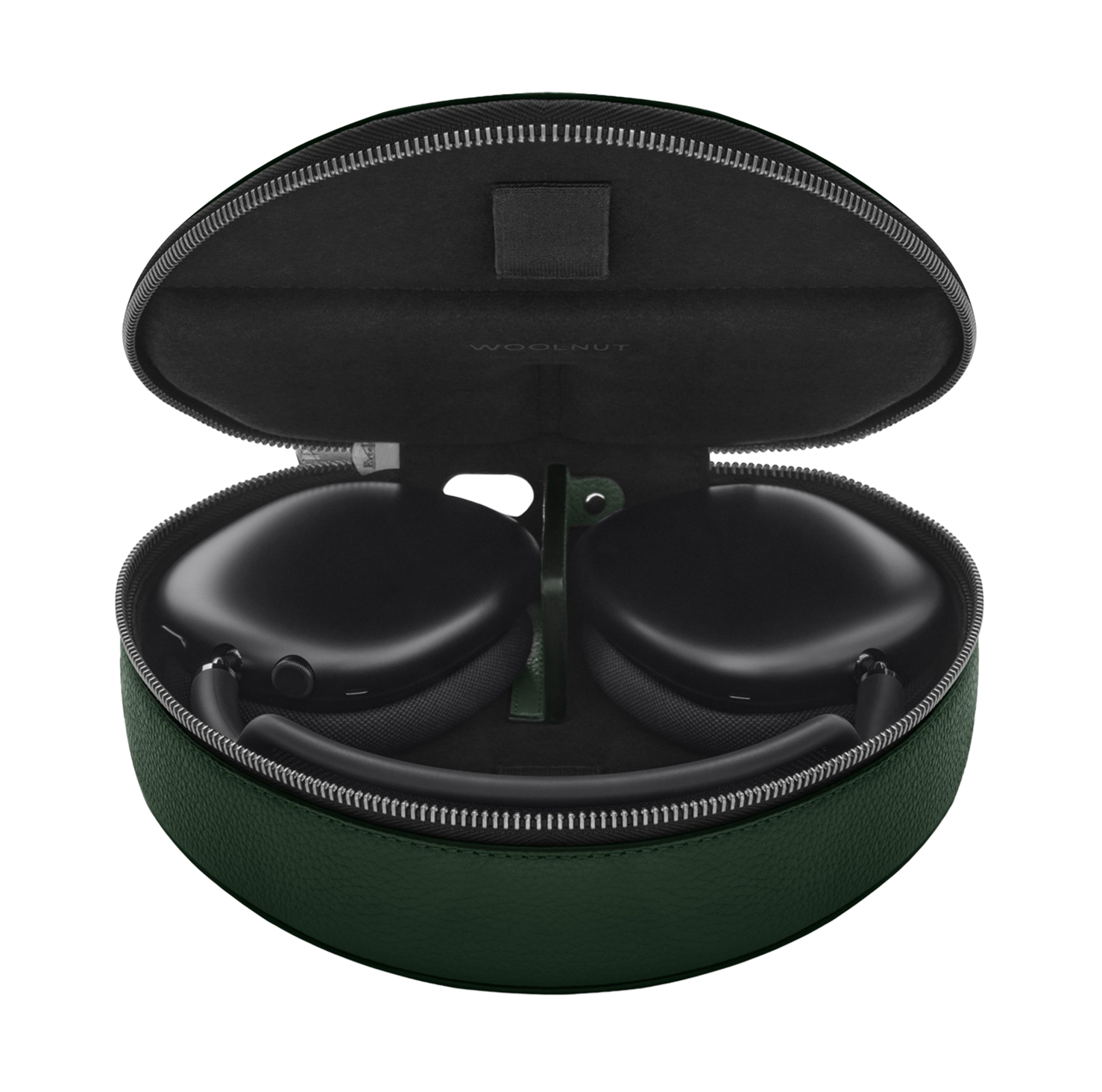 Woolnut Leather Case for AirPods Max - Green