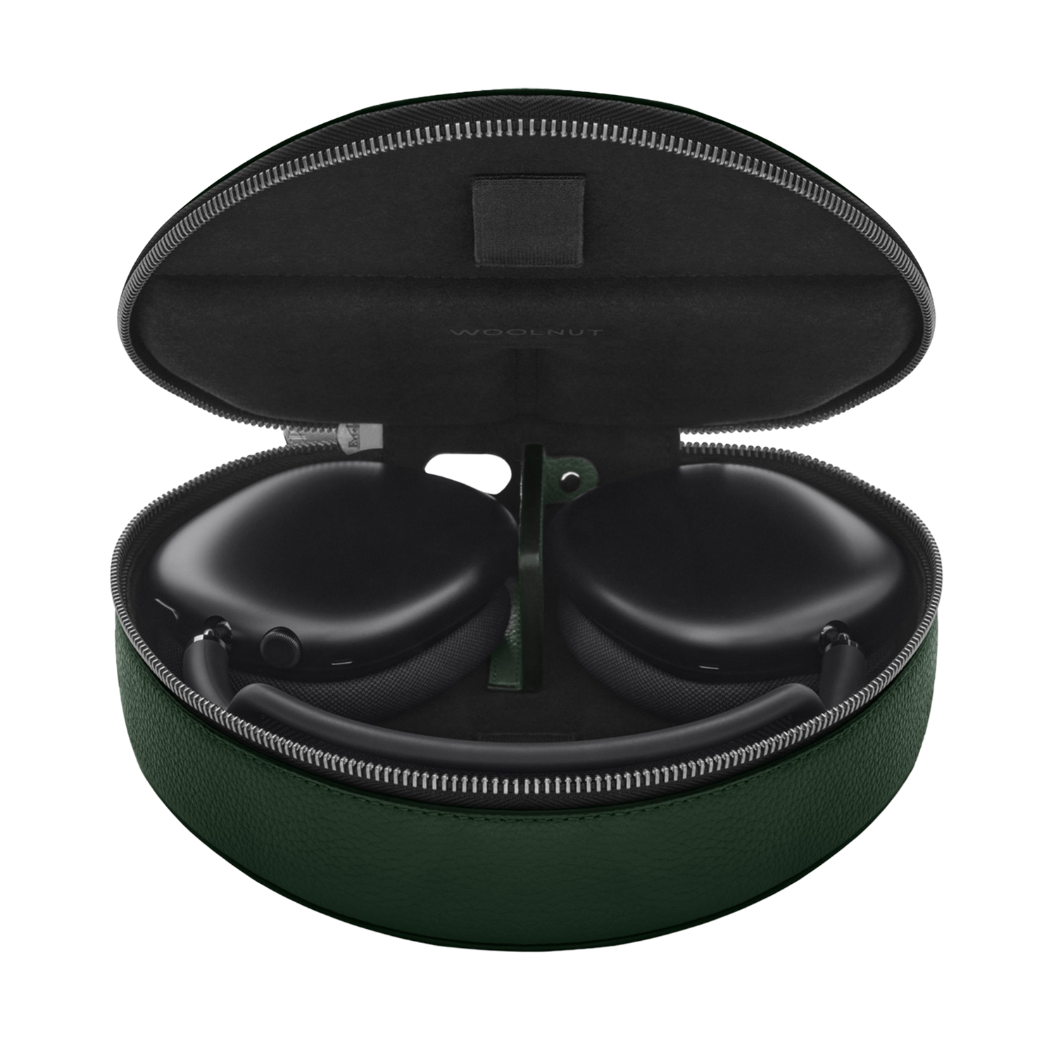 Woolnut Leather Case for AirPods Max - Green