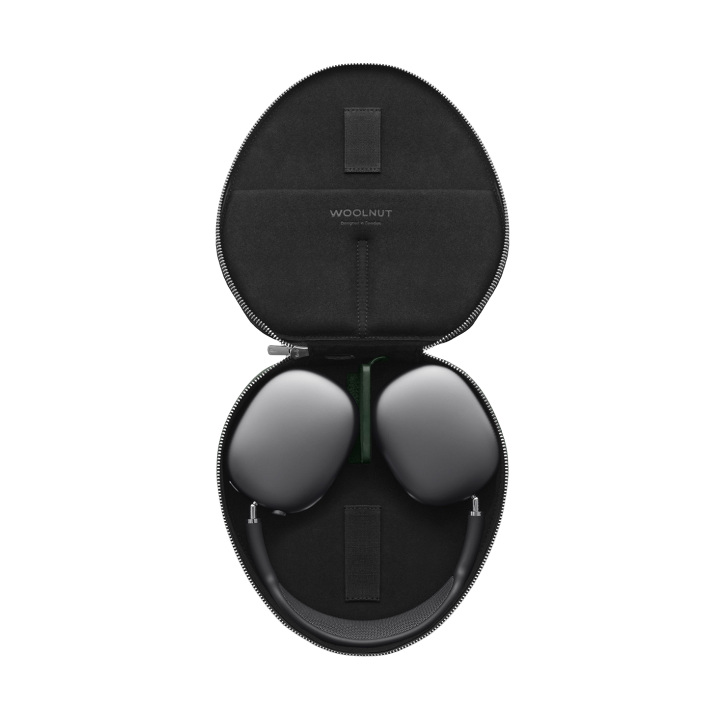 Woolnut Leather Case for AirPods Max - Green