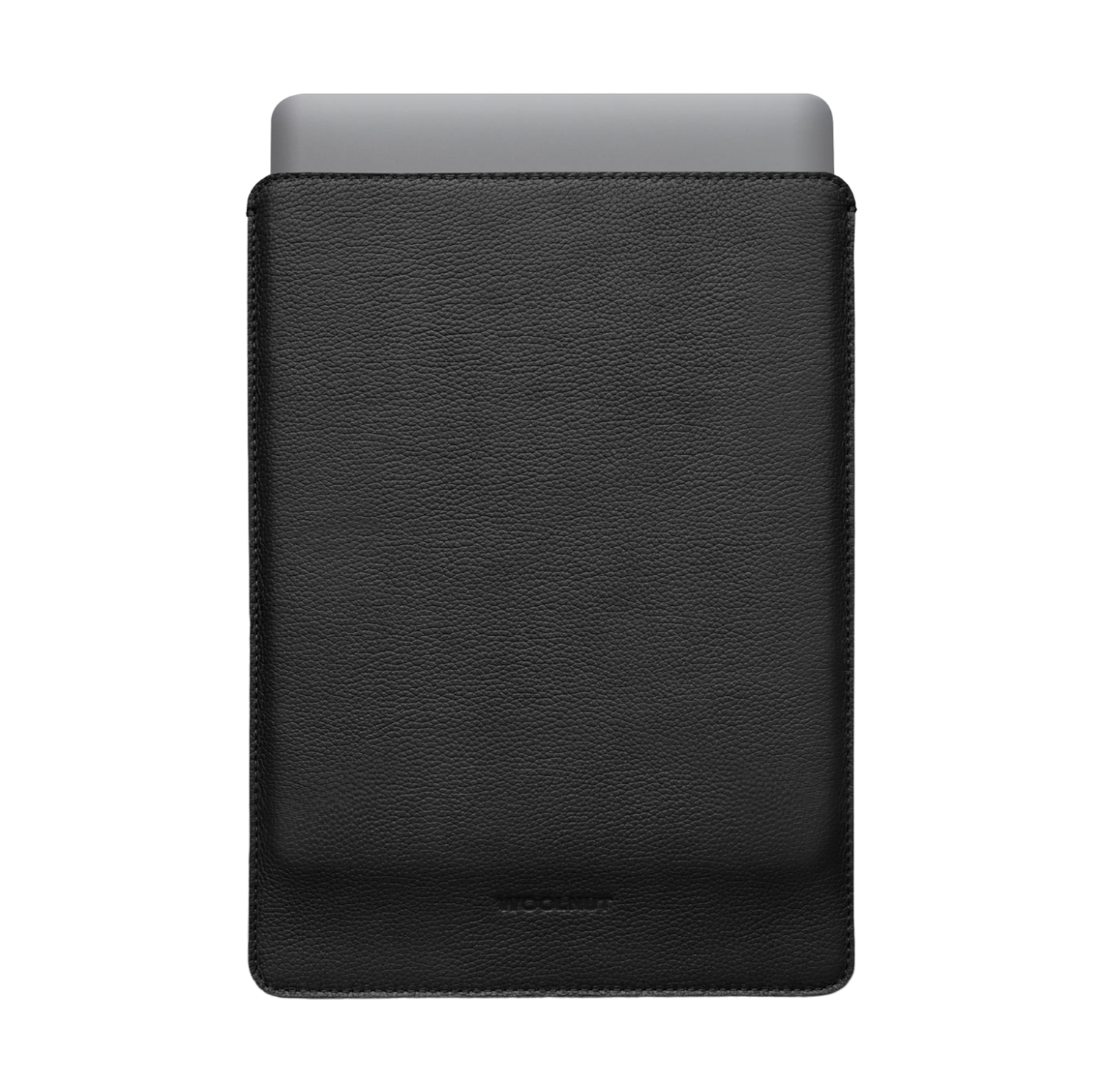 Woolnut Leather Sleeve for 13" MacBook Air - Black