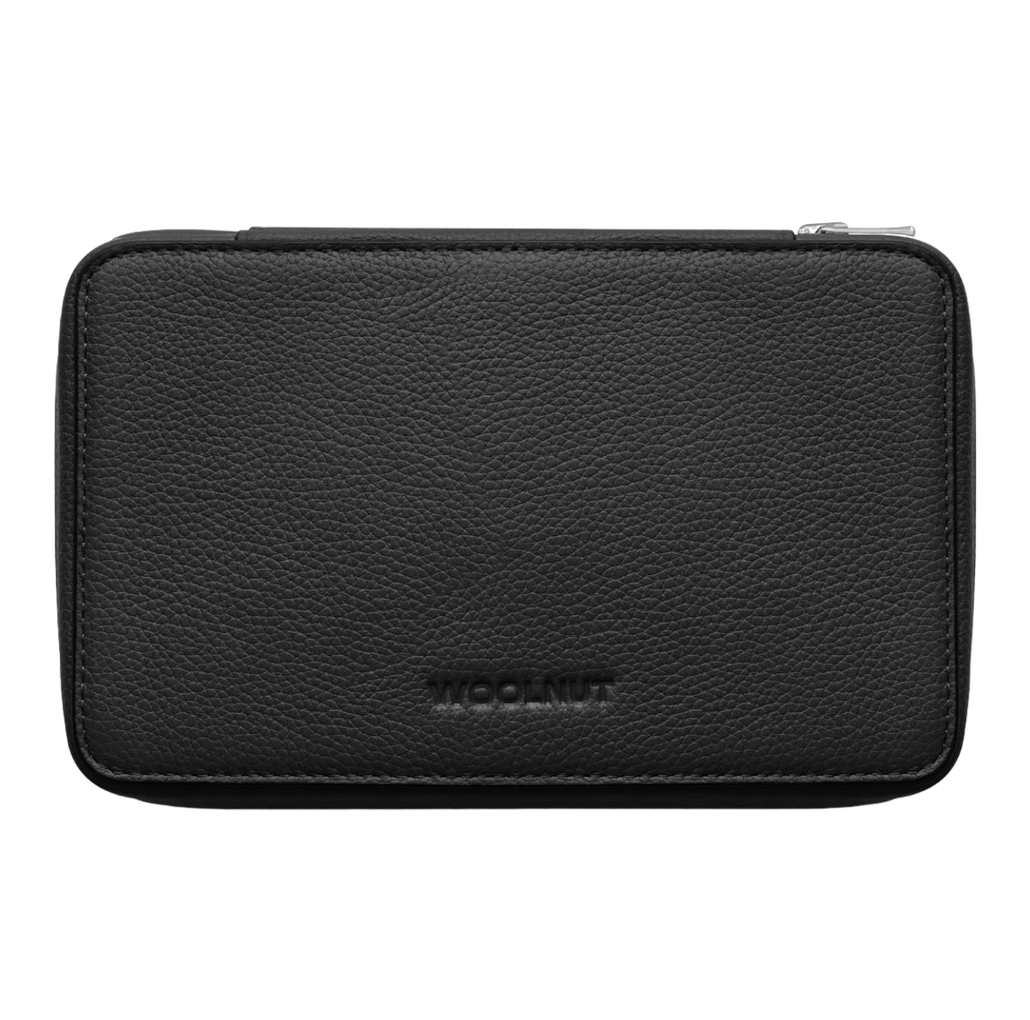 Woolnut Leather Tech Organiser - Black
